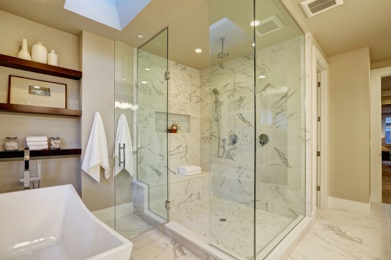 Walk-In Showers with Glass Enclosures